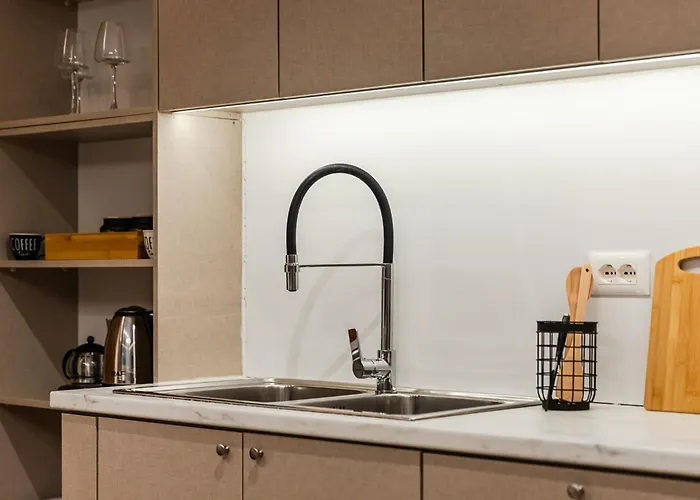 Apartmán Urban Chic Terrace & View By Pikhost Tirana