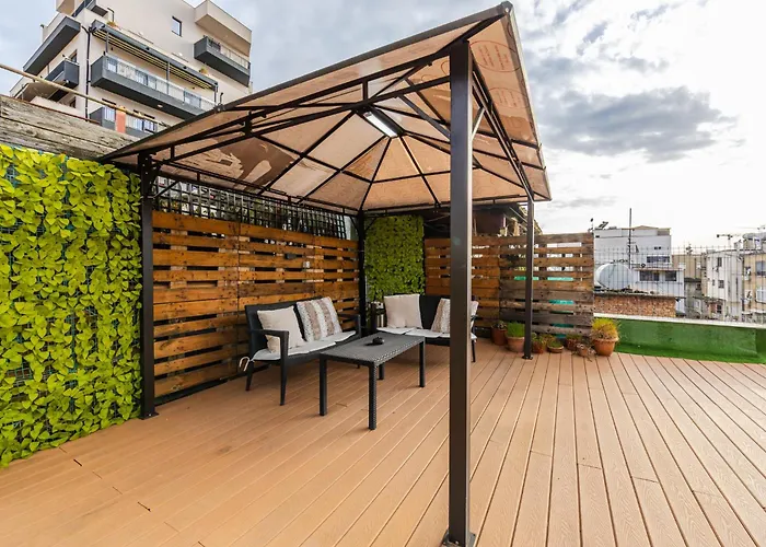 Urban Chic Terrace & View By Pikhost Tirana